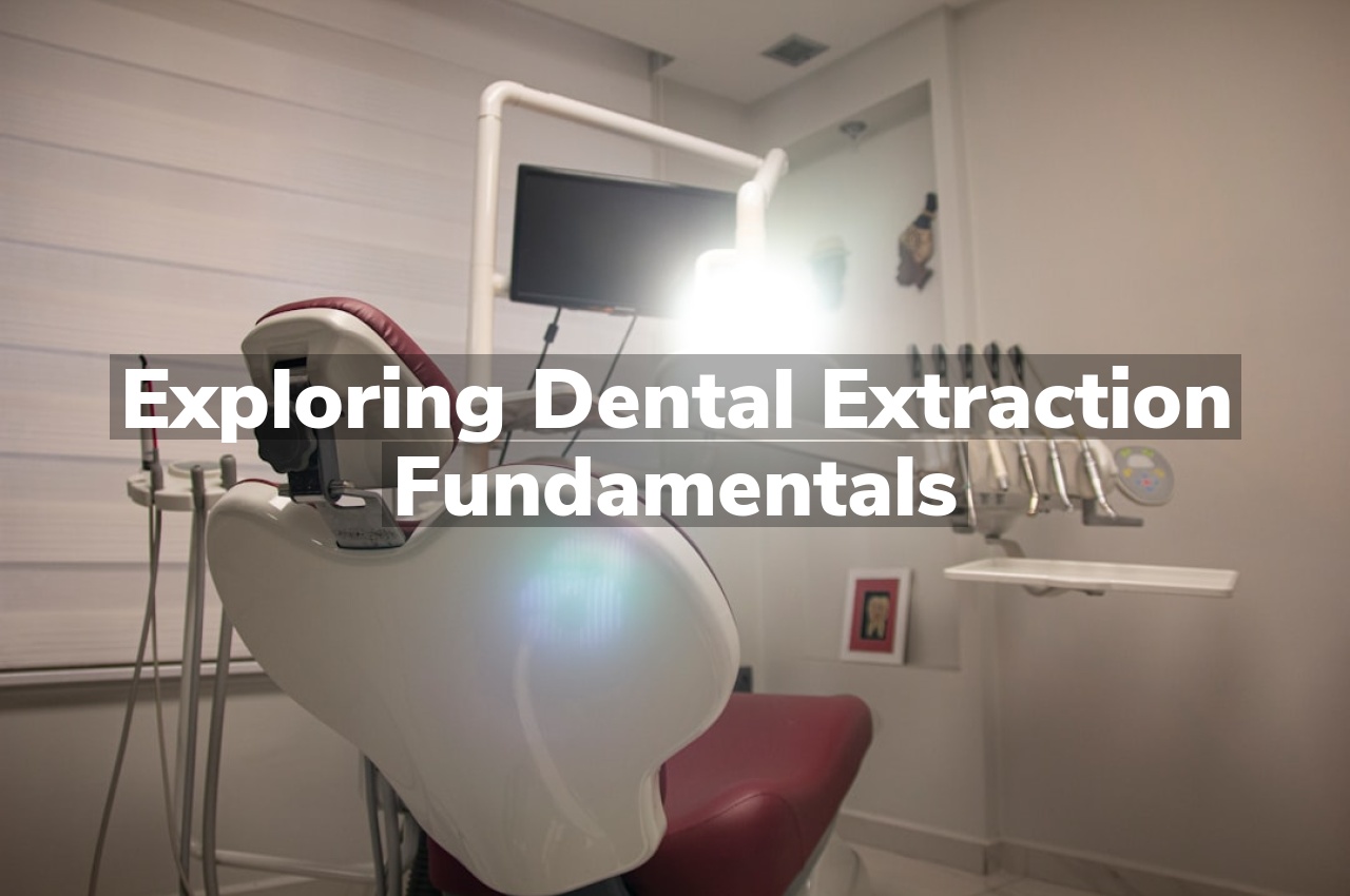 Exploring Dental Extraction Fundamentals